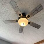 How to Update Ceiling Fan Blades with Contact Paper