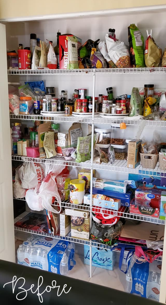 Diy Covering Wire Shelves In The, How To Make Wire Pantry Shelves Look Better