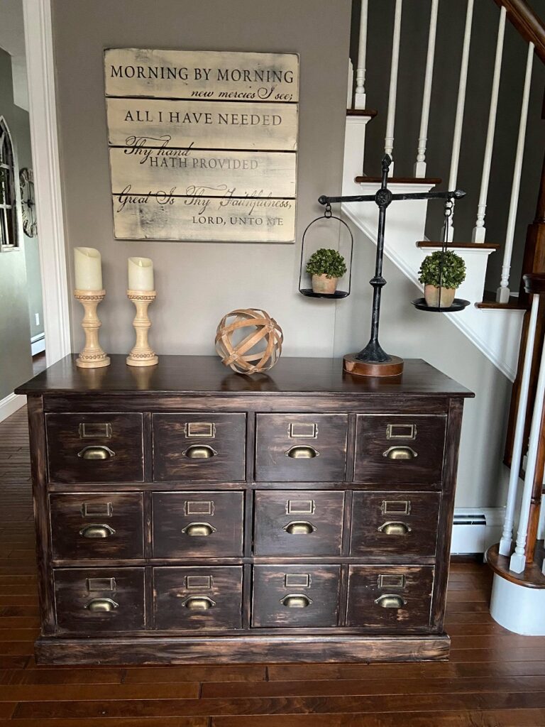 Apothecary Dresser Makeover Before And, Old Dresser Makeover Before And After